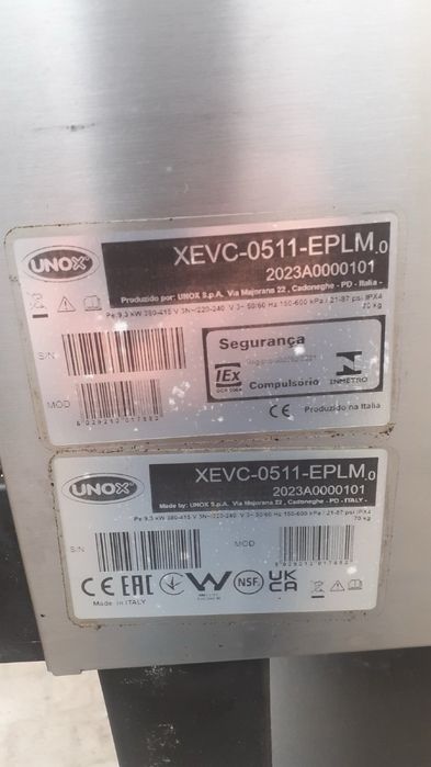 Пароконвектомат 2023 р Unox XEVC 0711 7 рівнів