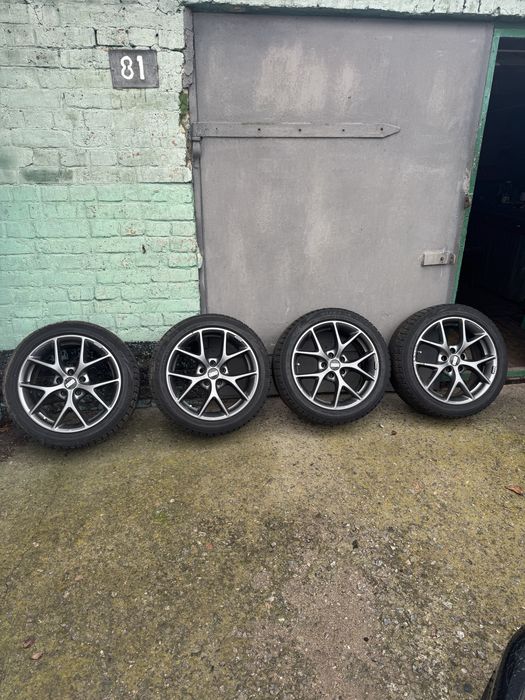 Оригінальні диски BBS R17 + резина 225/45 зима