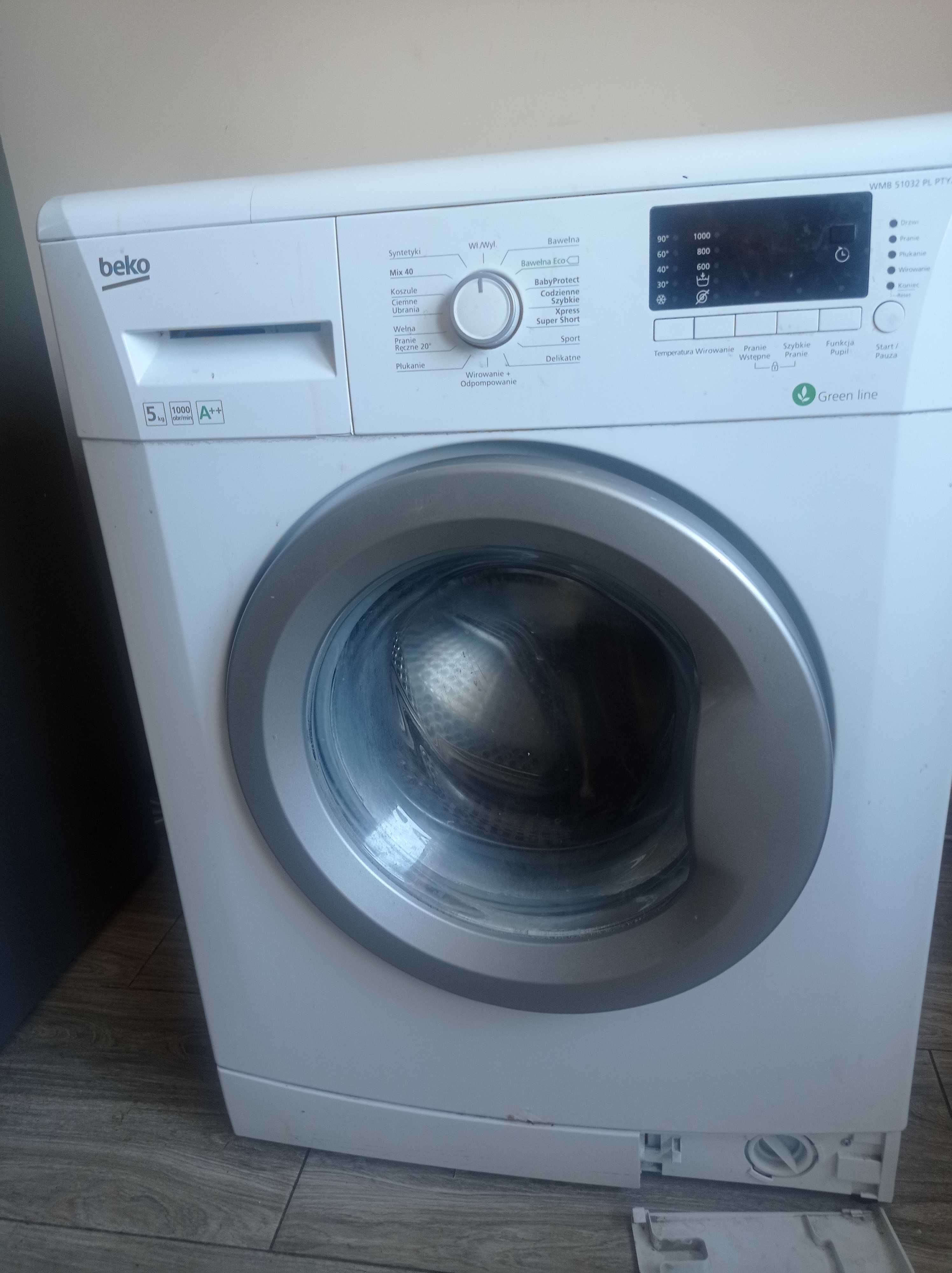 pralka Beko lodówka Whirlpool w całości części