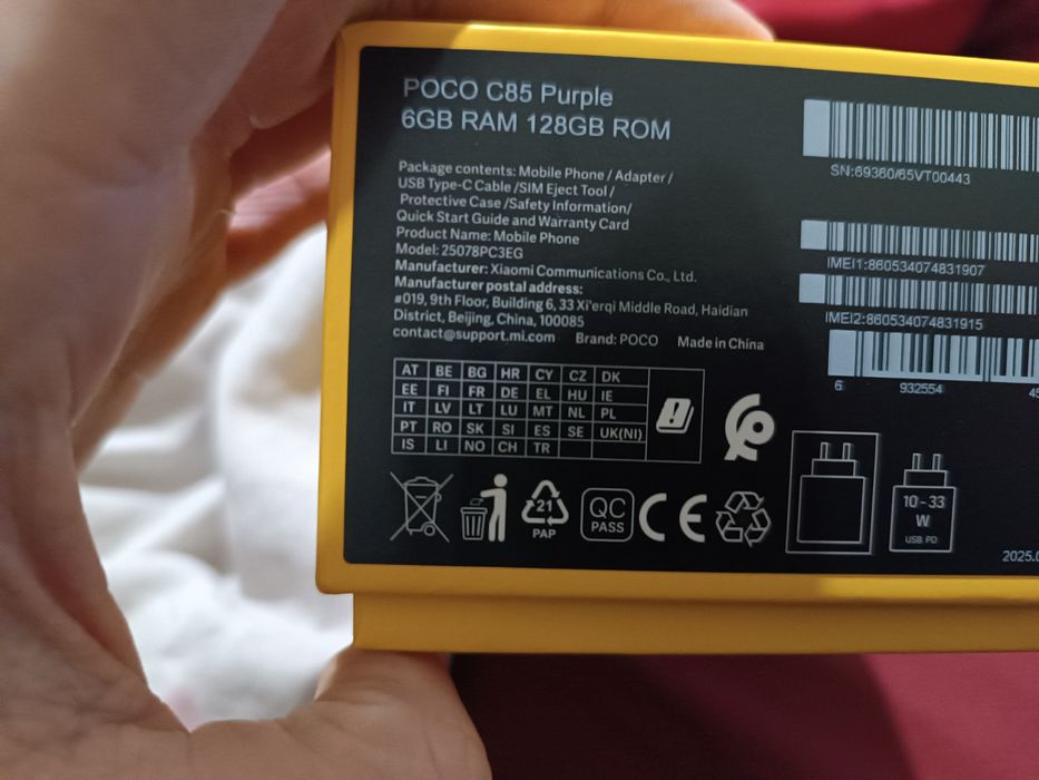 Смартфон poco c85