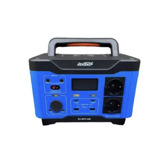 Портативна зарядна станція REDBO PORTABLE POWER STATION 600W, 300W!