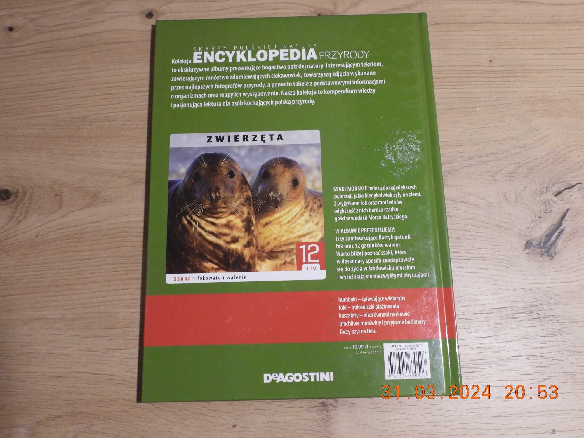 Encyklopedia Przyrody - Tom 12 Zwierzęta - Fokowate i walenie