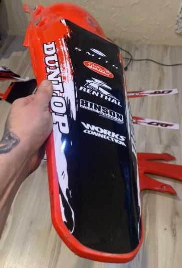 Okleina Naklejki Folia Honda CRF 250/450cc 2004-08r RÓŻNE WZORY