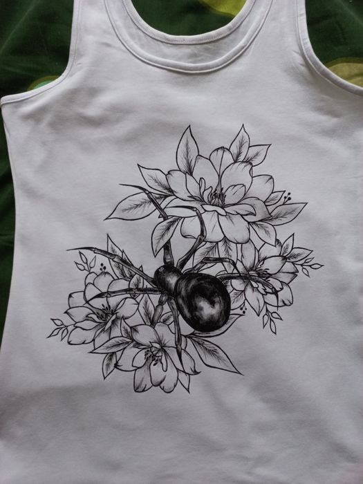 Кастомизация (роспись, рисунки) на одежде