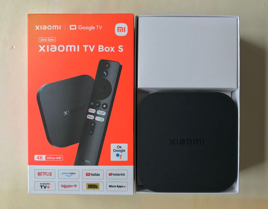 Xiaomi TV Box S 4K (2ªGeração) - Nova