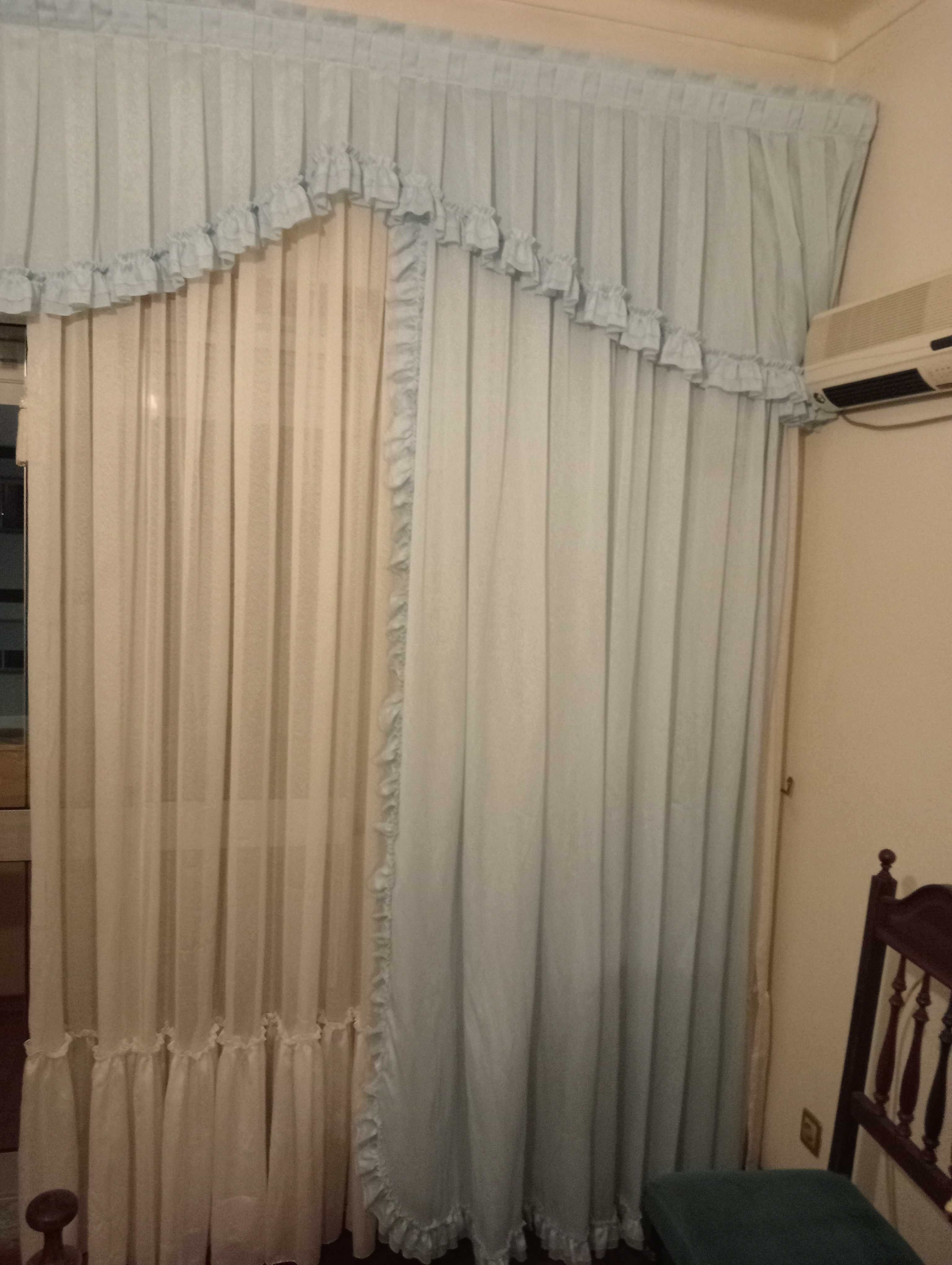 Cortinado Com franja