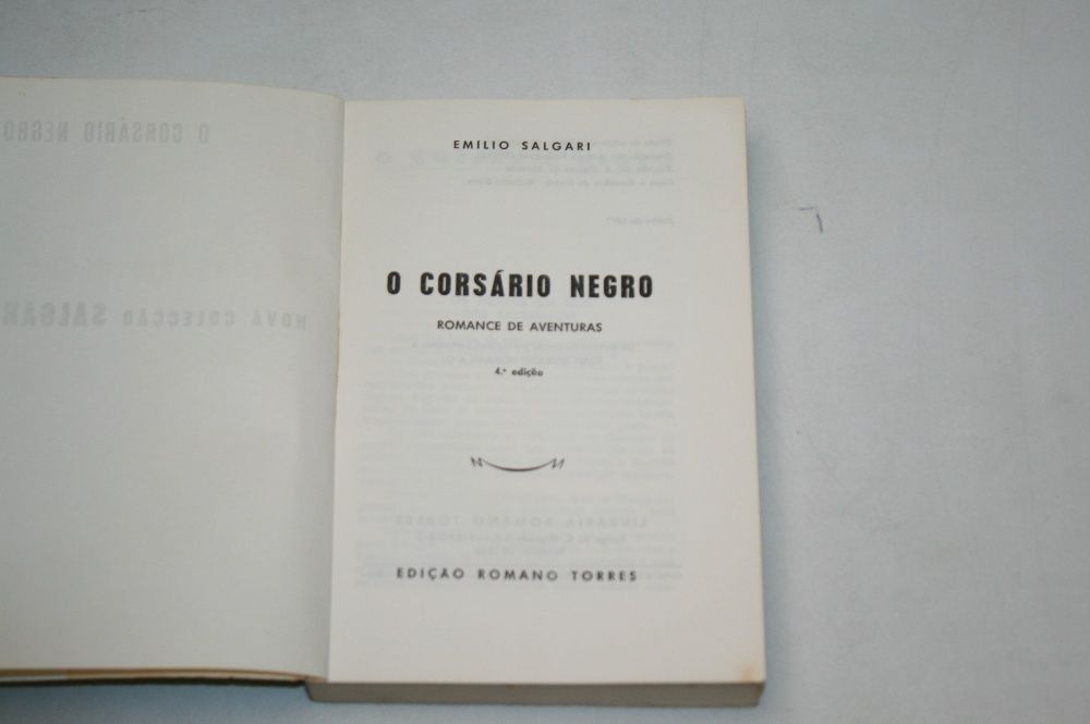 Livro: O Corsário Negro