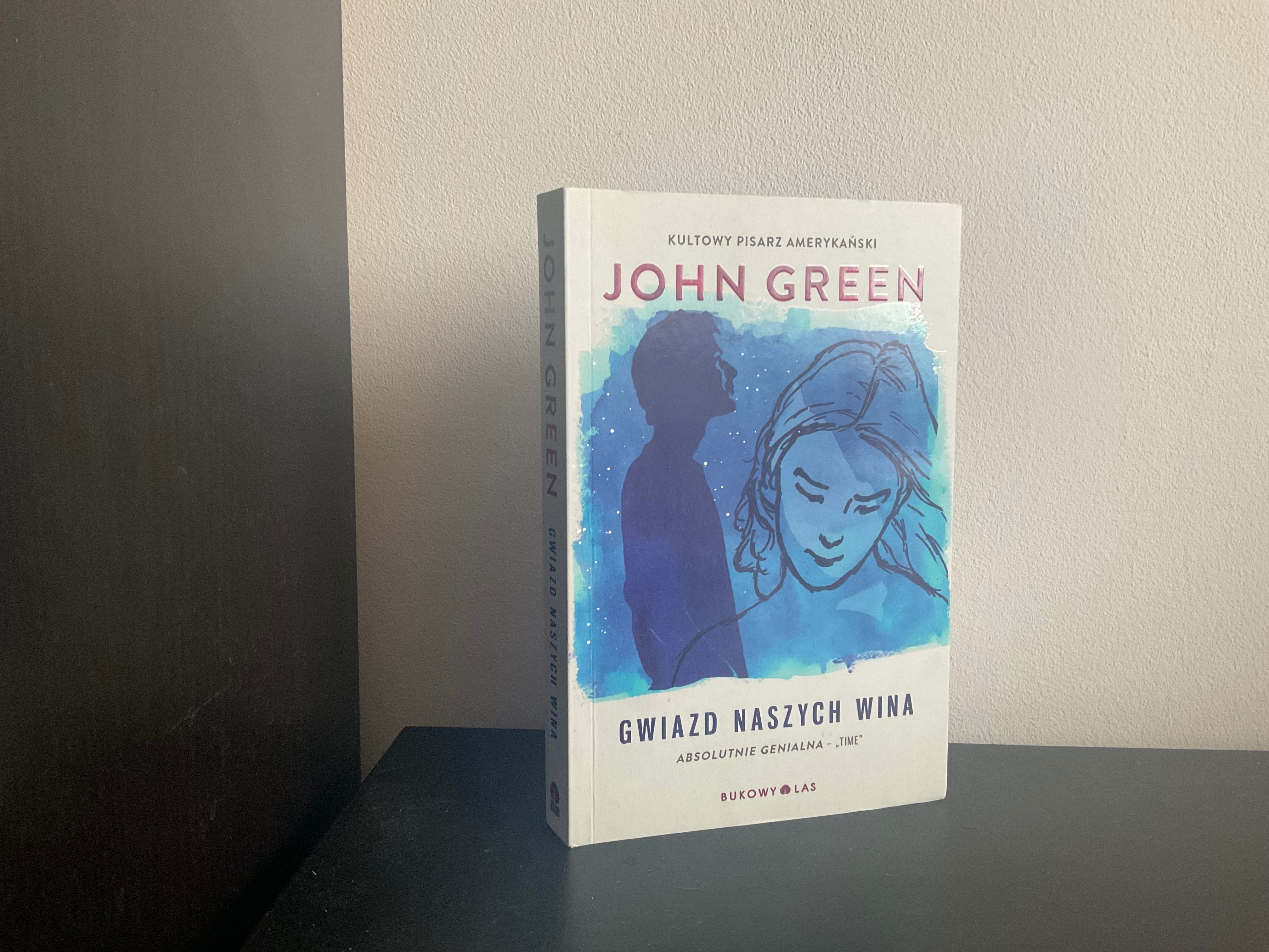 książka „Gwiazd naszych wina” Johna Green’a
