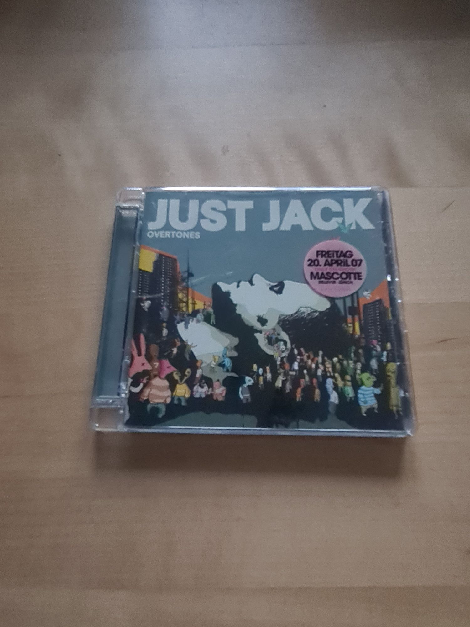 Płyta CD Just Jack - Overtones