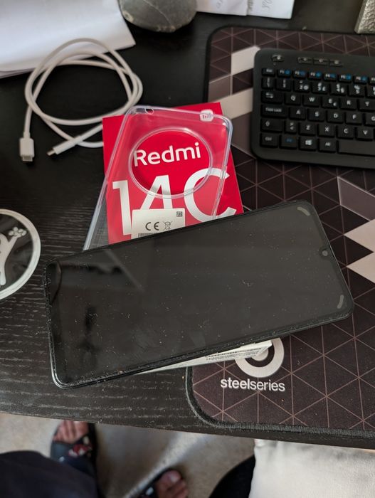 Xiaomi Redmi 14C Midnight Black – 6GB RAM / 128GB ROM