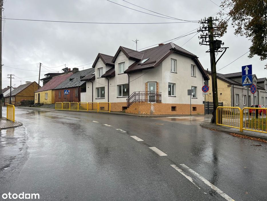 ⭐Parter⭐Wejście z ulicy⭐Widoczny lokal usługowy – Bodzanów, 80 m²⭐