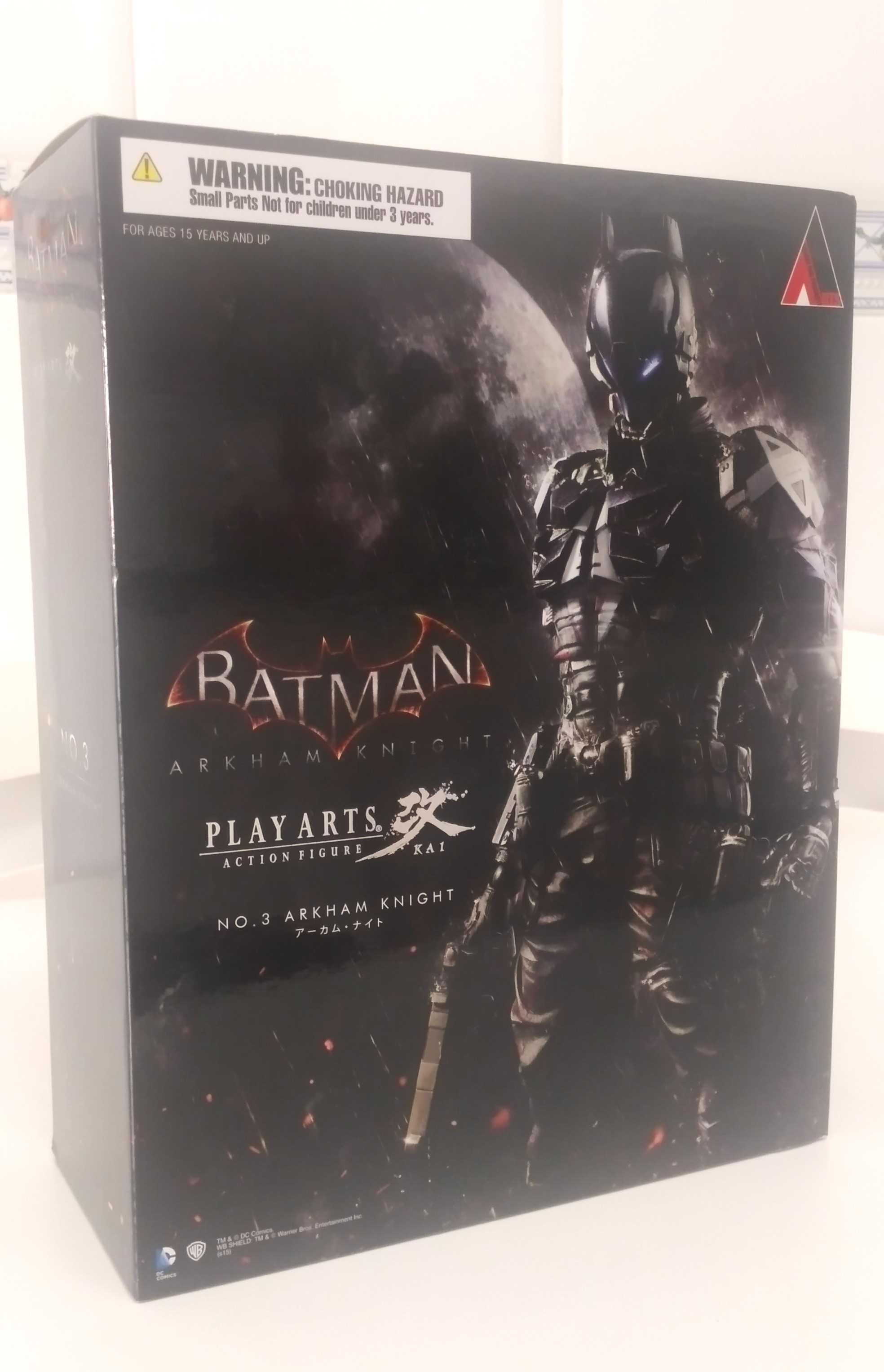 Play Arts Kai - Batman Arkham Knight - Arkham Knight - Como Novo