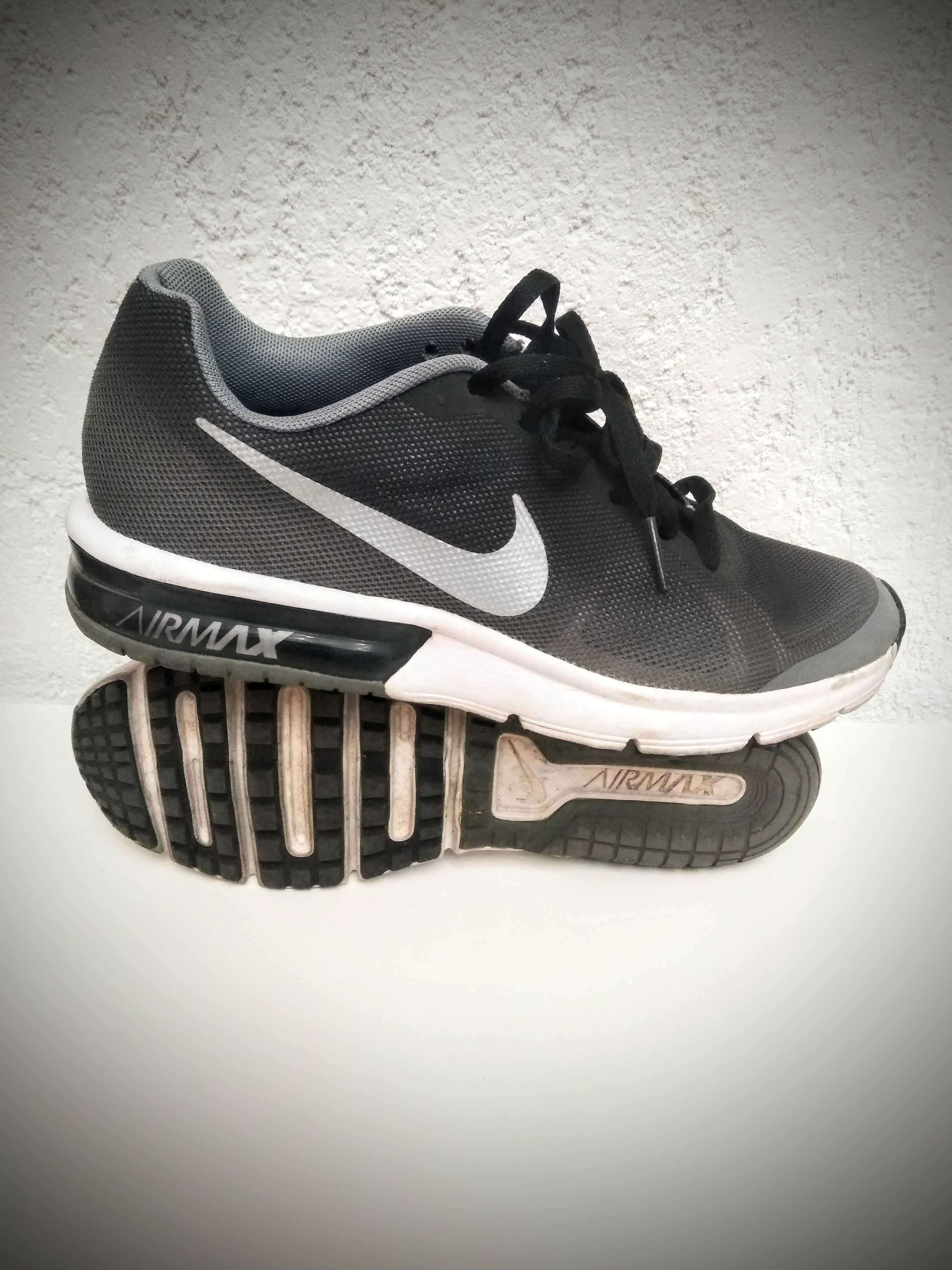 Obuwie buty sportowe NIKE AIR MAX trampki tenisówki szare sneakersy