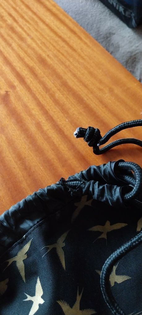 Sprzedam zestaw marki Hash - czarny plecak, worek na buty i piórnik