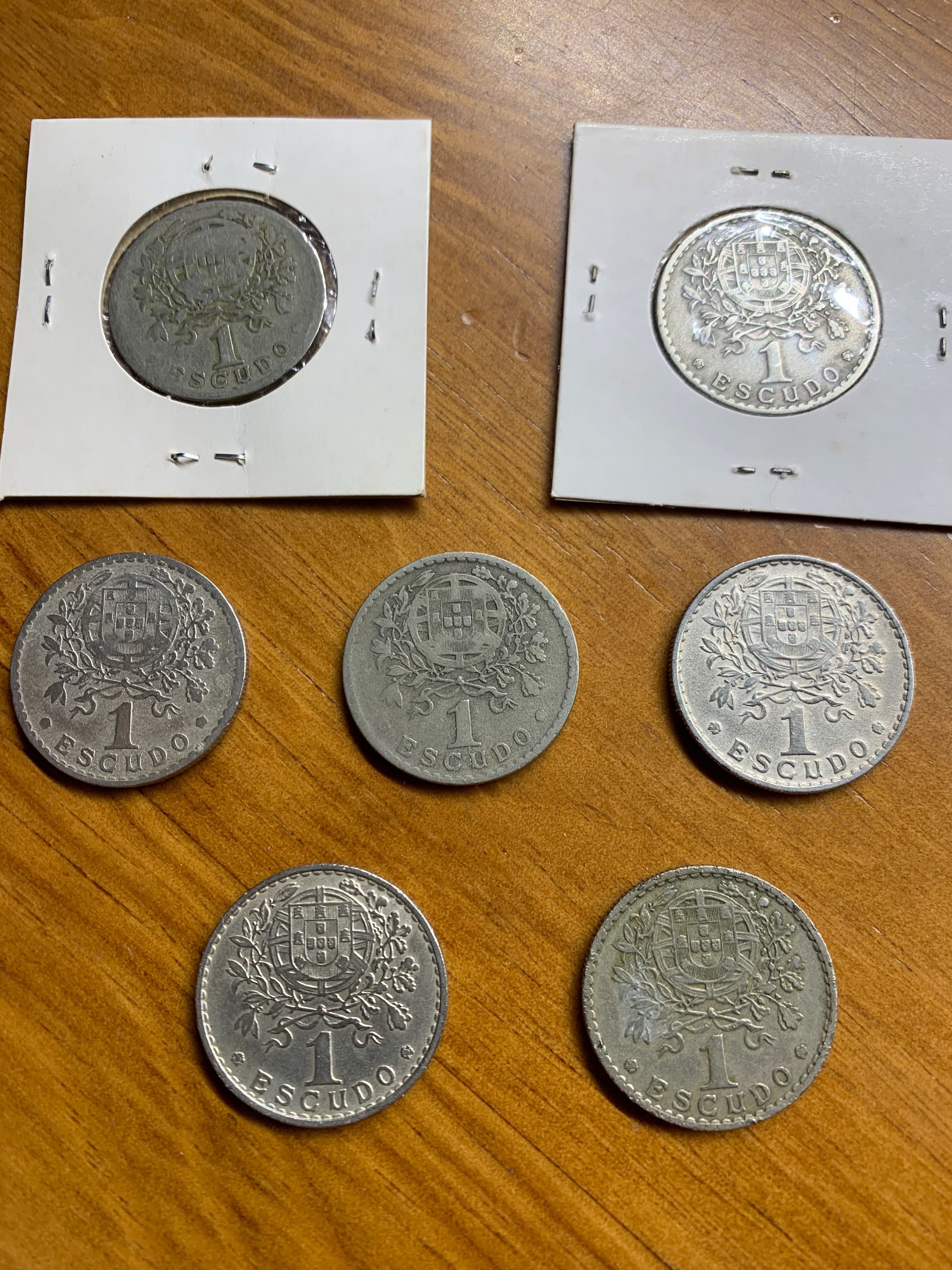 Moedas 1 escudo alpaca