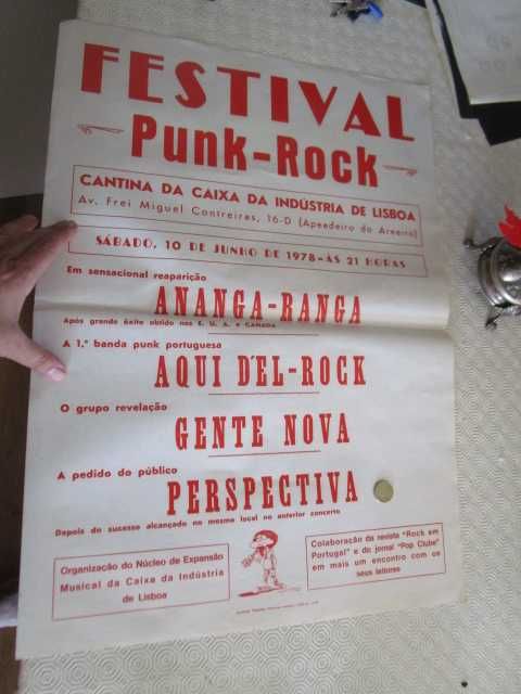 Punk Rock Português 70's Ananga Ranga Aqui D'El Rock Perspectiva