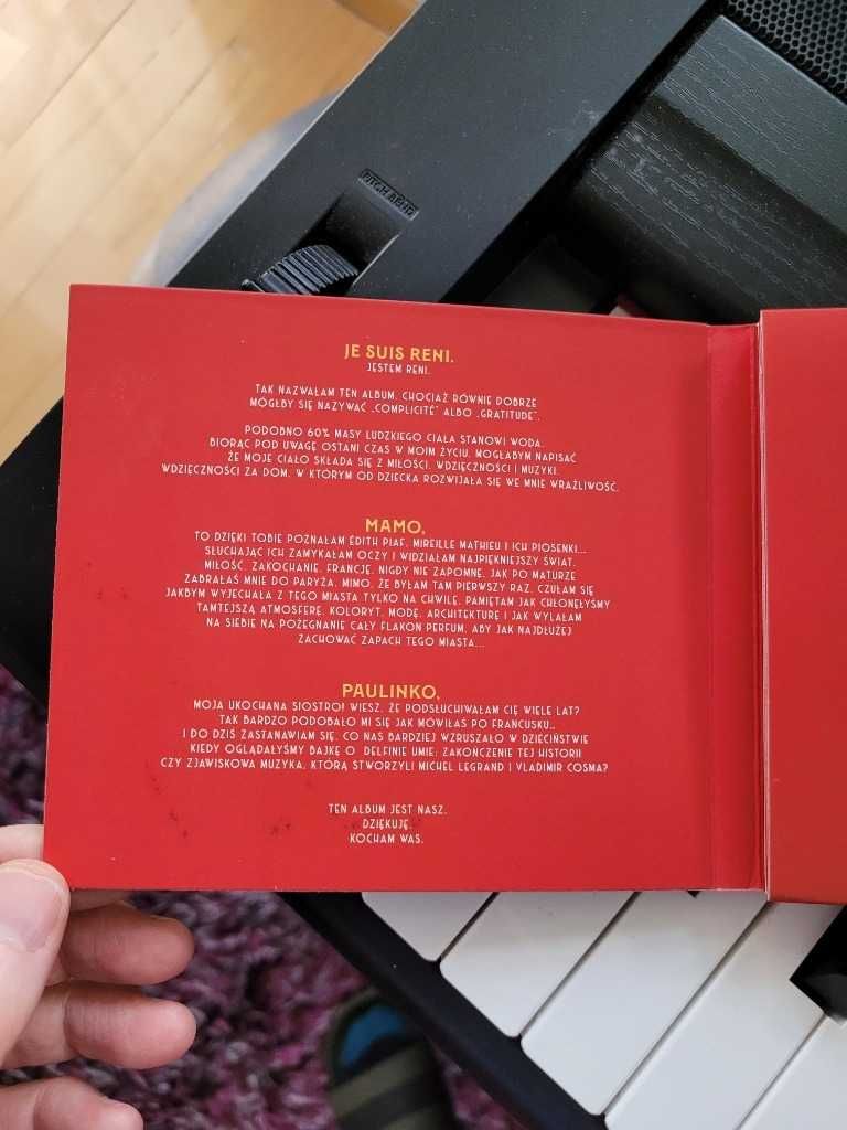 Reni Je Suis, francuskie przeboje płyta CD, autograf