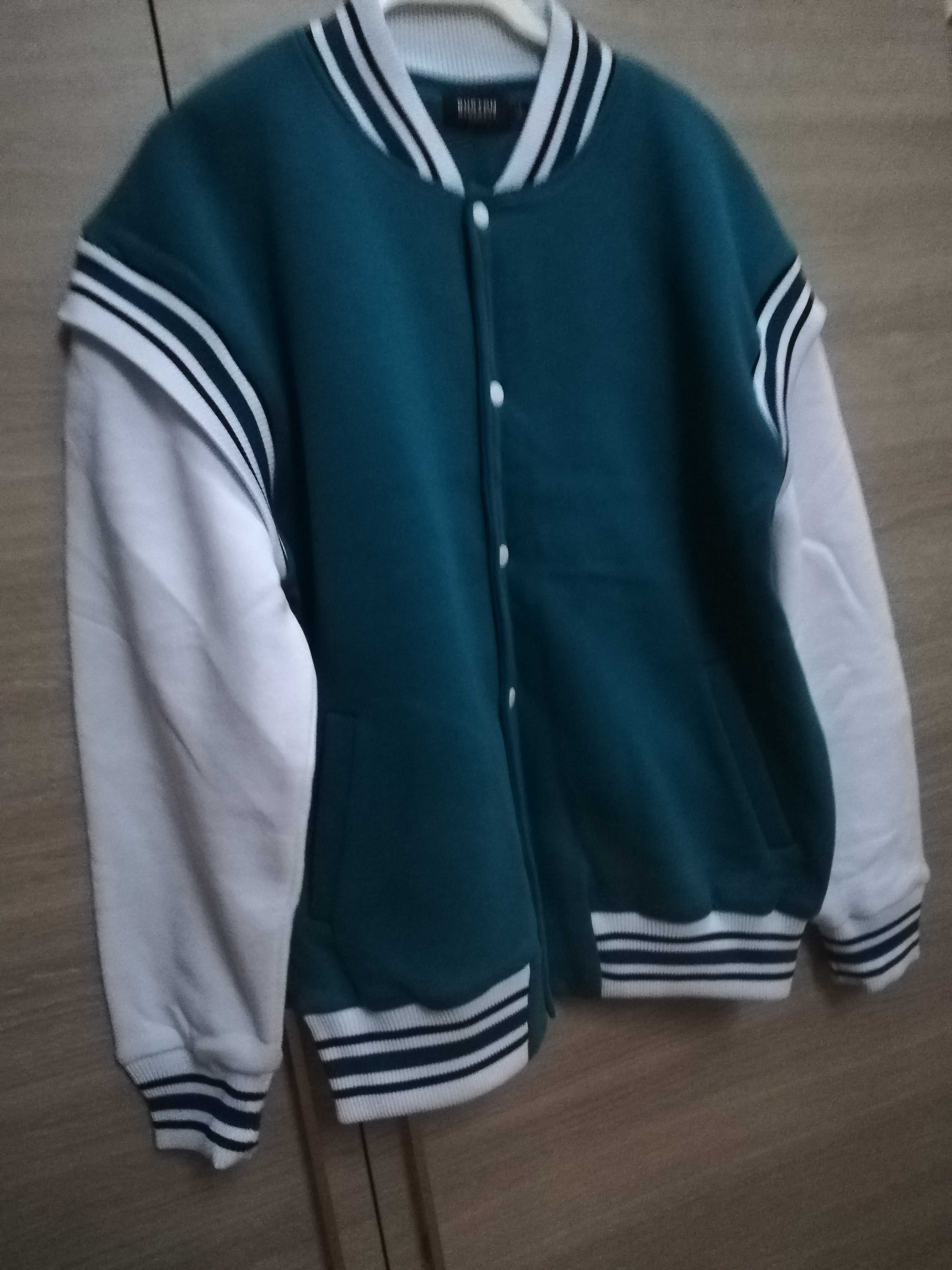 męska Bluza bejsbolówka rozpinana