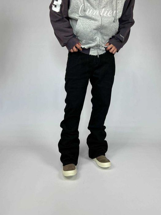 Джинси BALENCIAGA flared faded washed jeans клеш кльош джинсы M L S