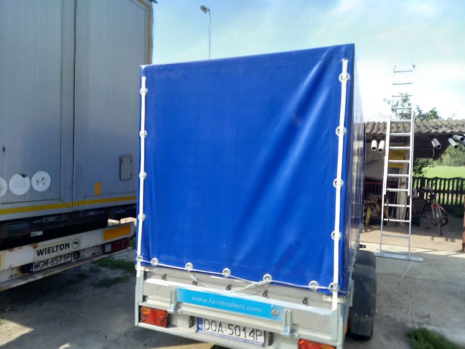 Plandeki, plandeka na przyczepę, plandeki na d47, hl, brandys, krone