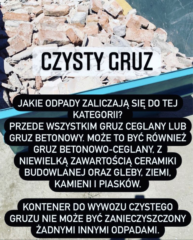 Kontener na odpady kontenerowy wywoz gruzu odpadów kontenery24 zsyp