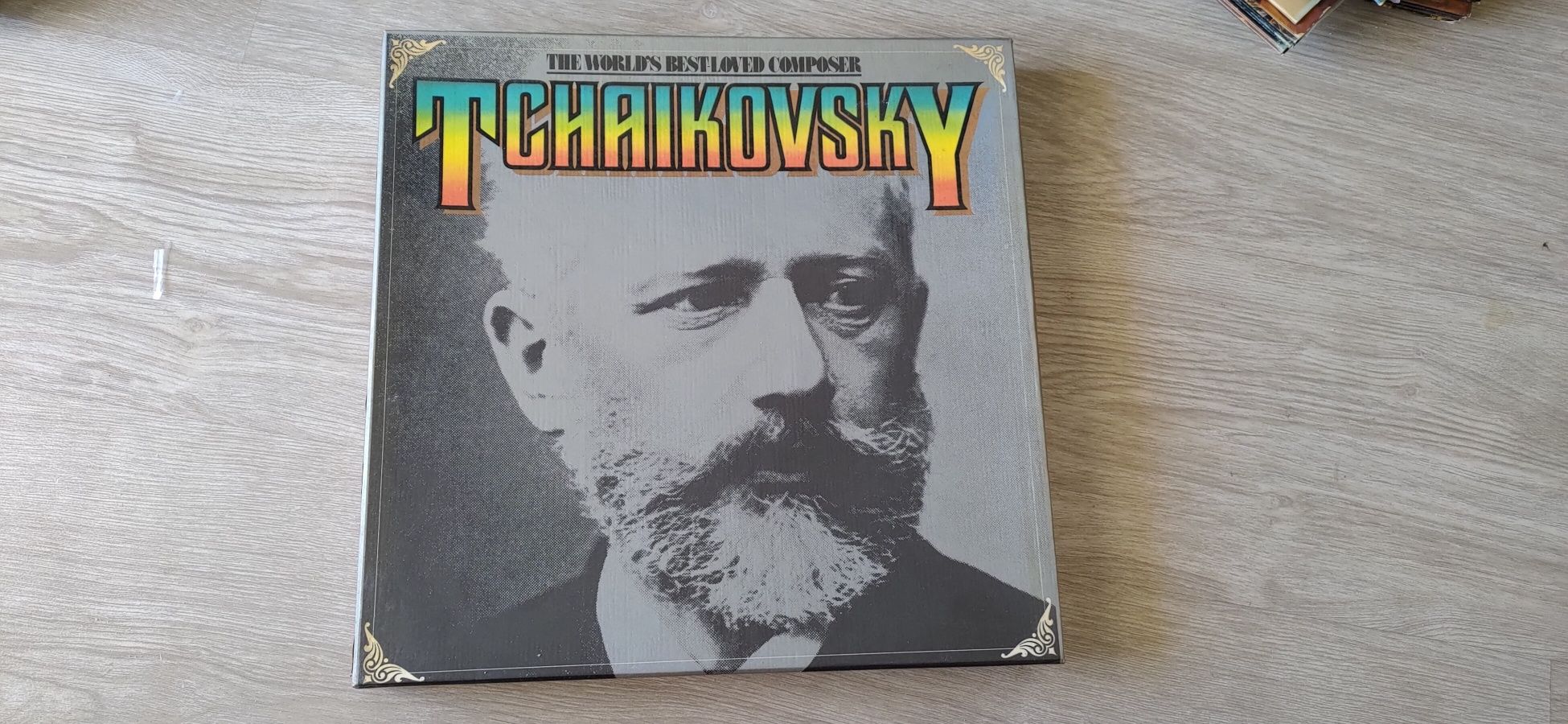 Coleção vinil do compositor Tchaikovsky