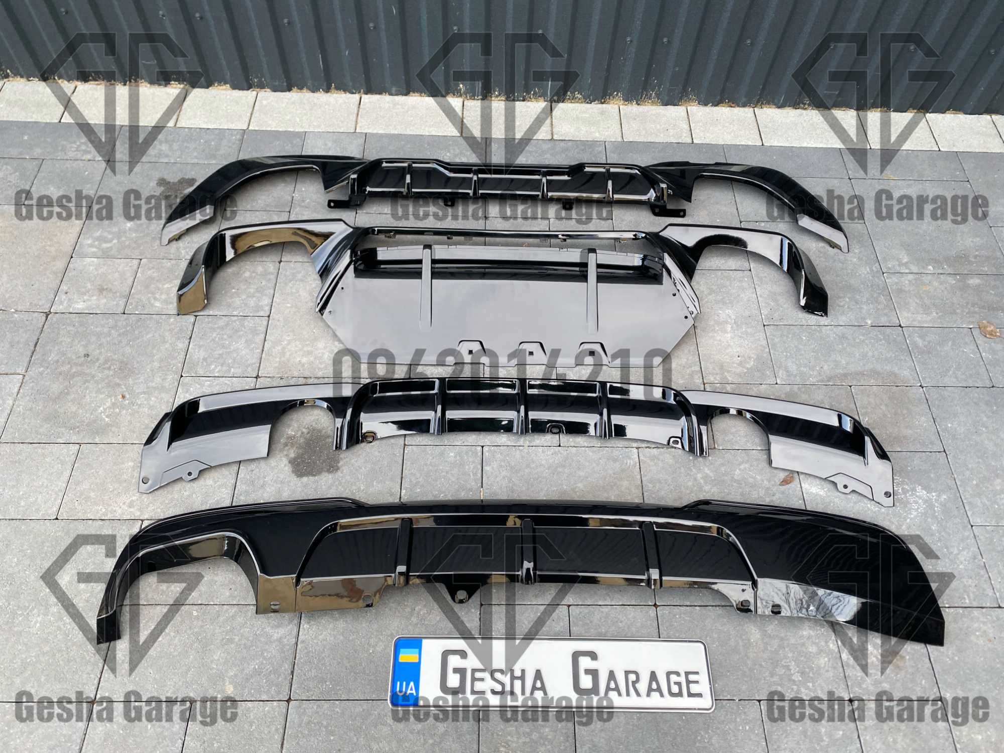 Дифузор заднього бампера BMW БМВ f30 G20 f32 f33 f36 f10 f11 g30 f90
