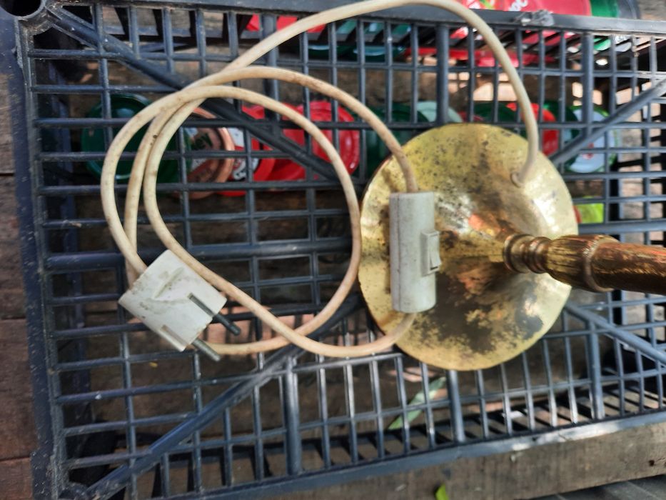 Lampka,świecznik Prl.