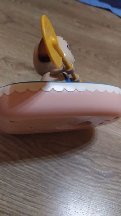 Іграшка для ванної, купання, плаваючий песик на човні