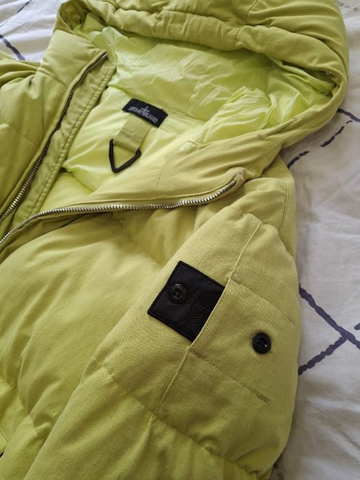 зимова куртка-пуховик з капюшоном (Stone Island)