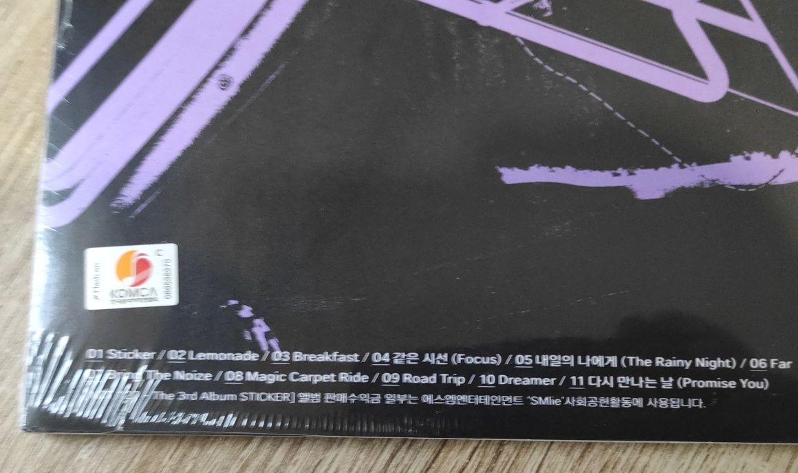 NCT 127 - Sticker CD (formato revista)
