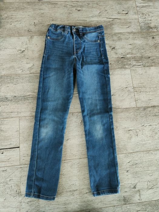 Spodnie jeansy dziewczęce roz 134