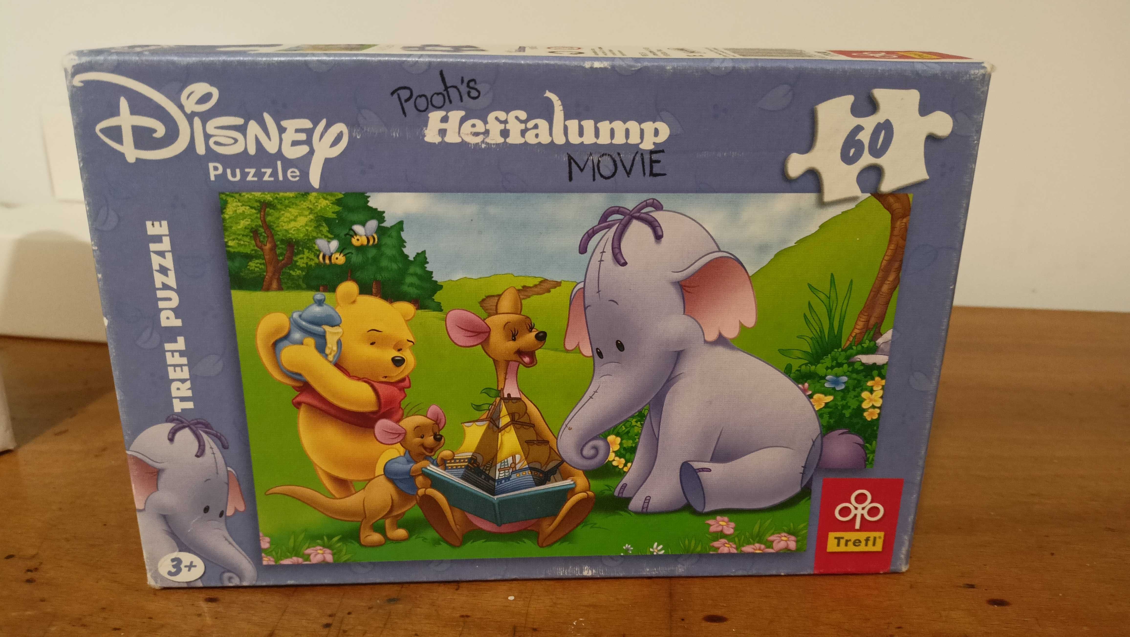 4x Puzzle dziecięce, 4+, zestaw