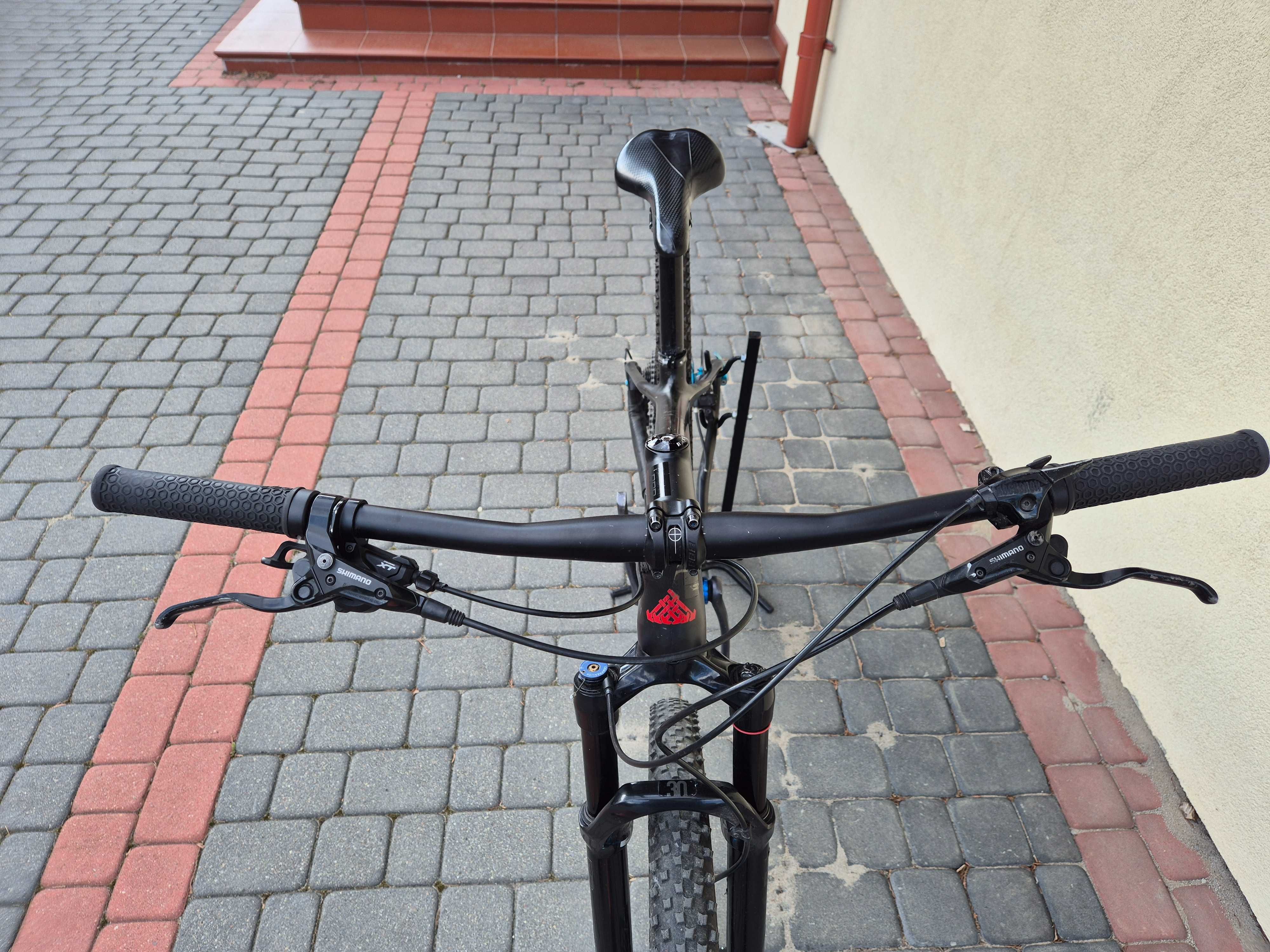 Karbonowy Czarny Mat MTB Hard Tail 29