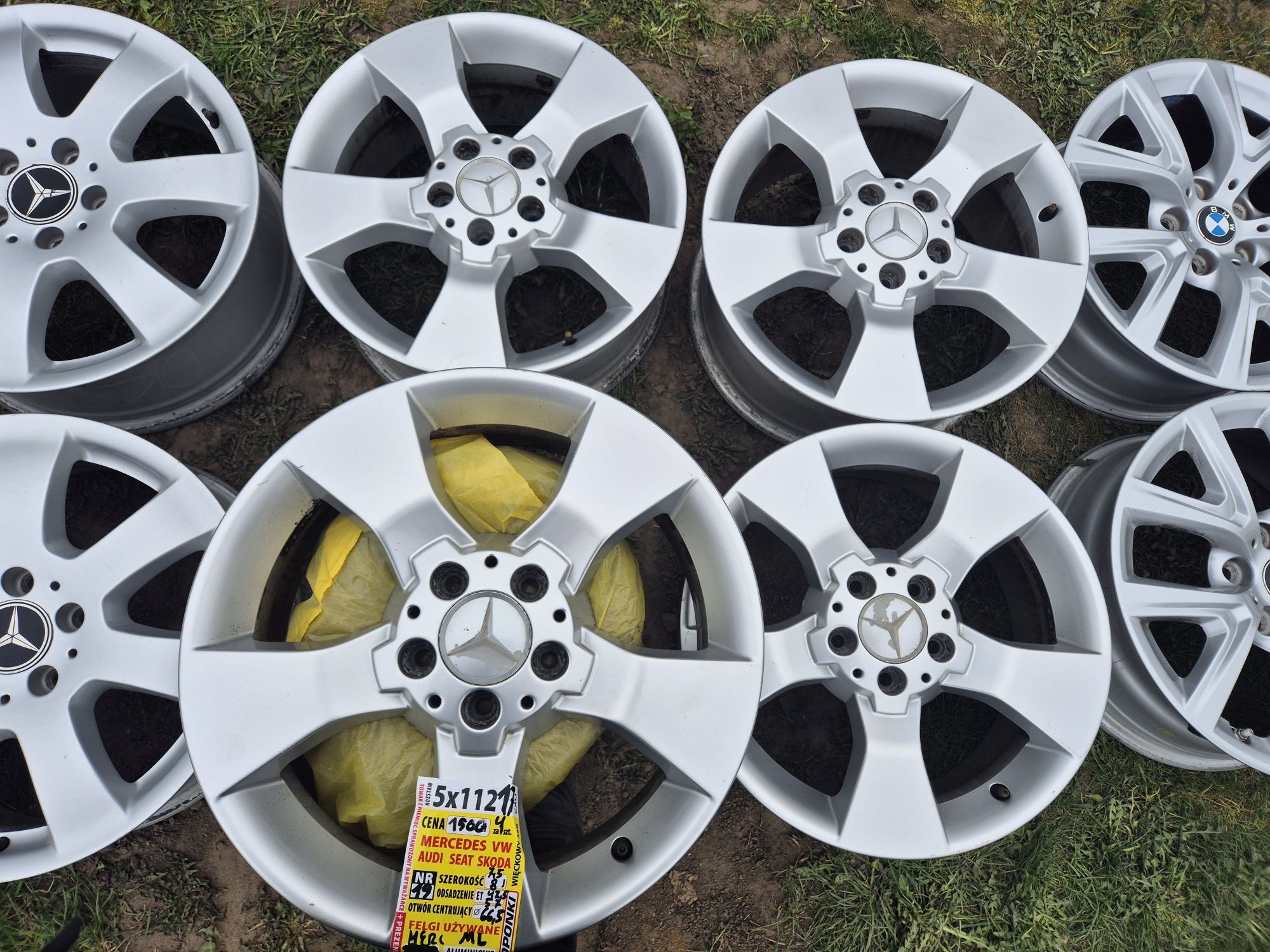 Alufelgi 5x112 17cali VW AUDI SEAT SKODA Bmw MERCEDES