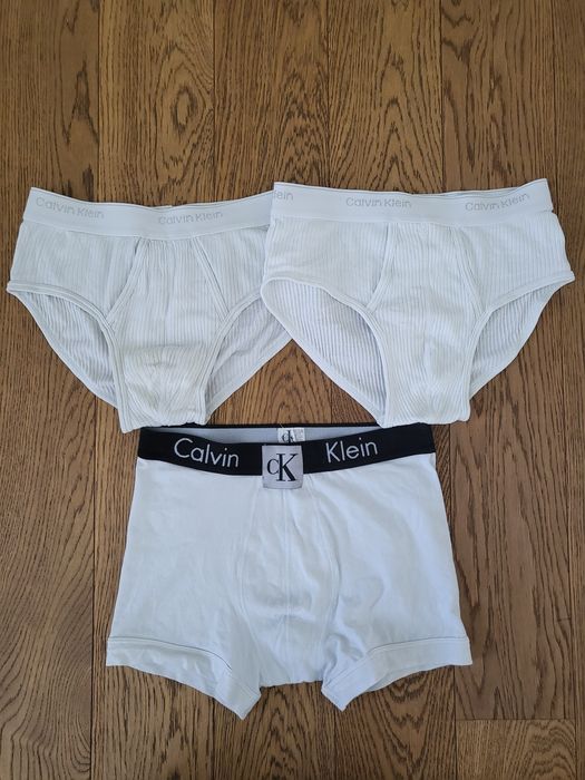 Zestaw 3 par bielizny Calvin Klein, rozmiar M USA.