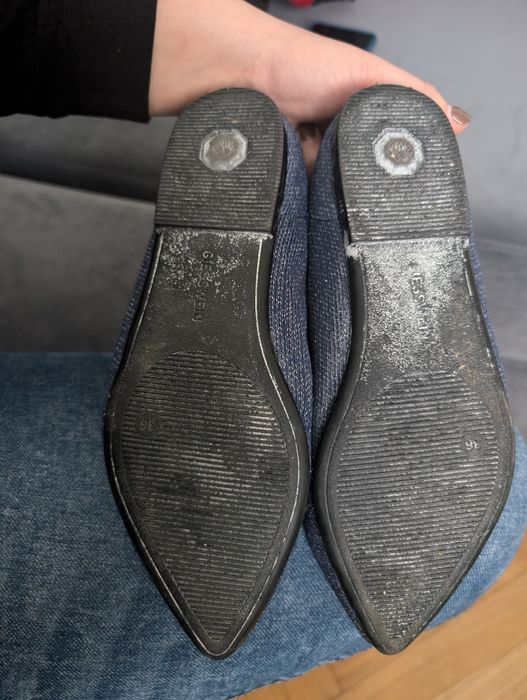 Nowe giesswein baleriny granatowe 36