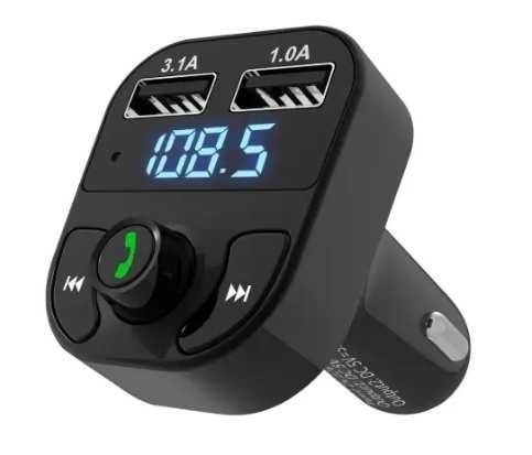 Модулятор трансмиттер FM CAR X8 Bluetooth MP3
