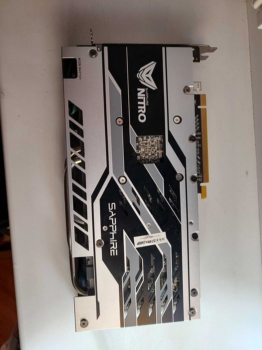 Продам відеокарту RX 580 8GB Sapphire Nitro+ у відмінному стані.