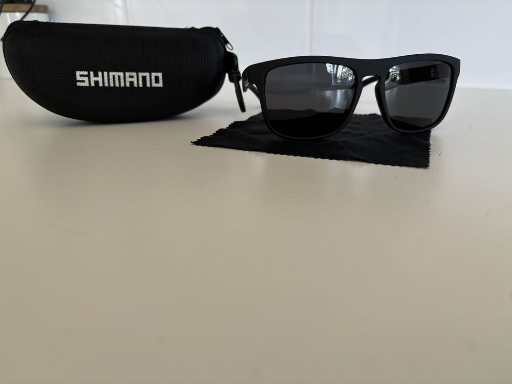 Okulary przeciwsloneczne shimano polarized zestaw