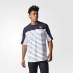 Фірмова смугаста футболка Adidas Original M L