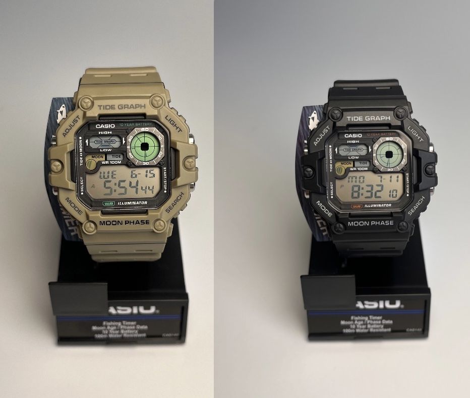 Casio ws-1700h, годинник касіо тактичний, касіо для військових