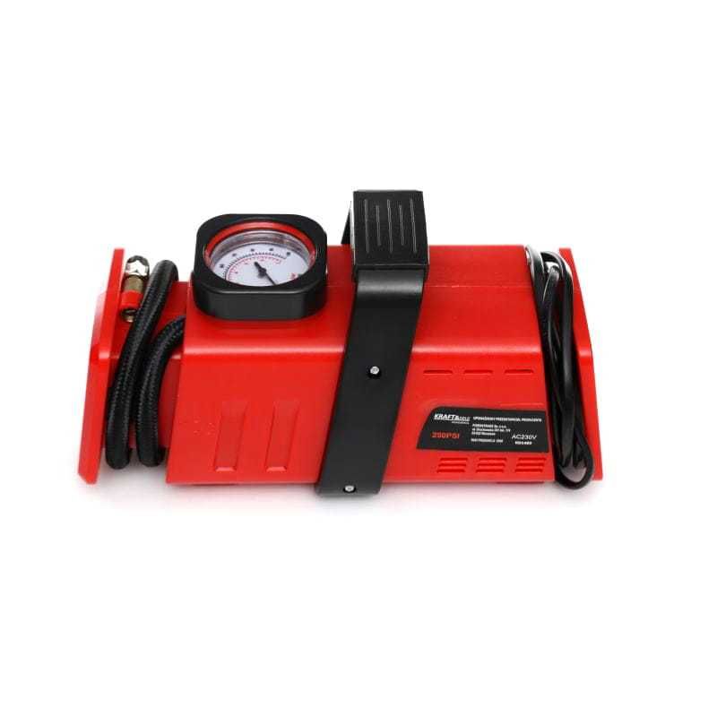 KRAFT&DELE Kompresor Samochodowy Sprężarka Pompka Kół 12/230v KD1489