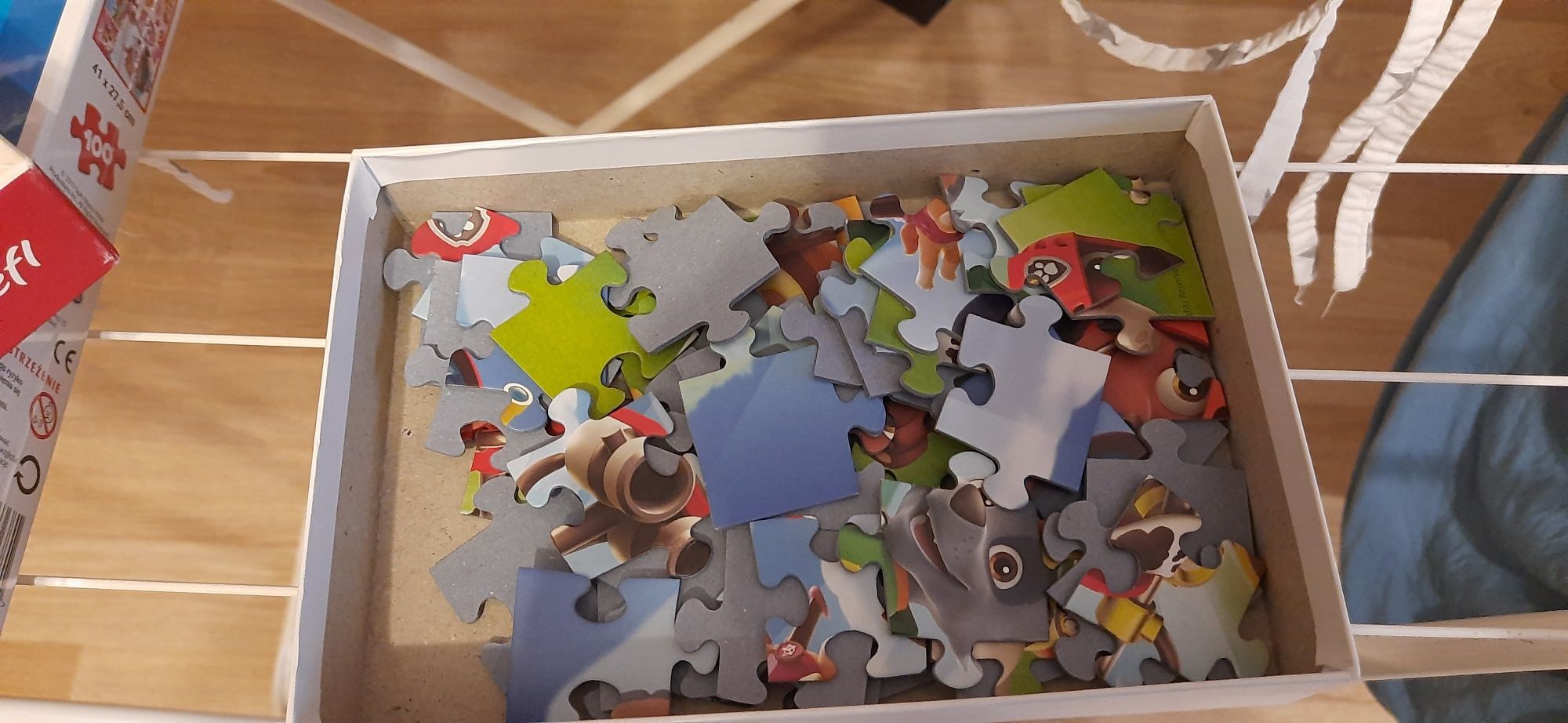 Zestaw puzzle psi partor nowe