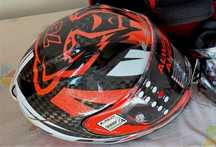 Capacete Carbono Total LS2 Arrow Racing Carbon. Tamanho M = NOVO