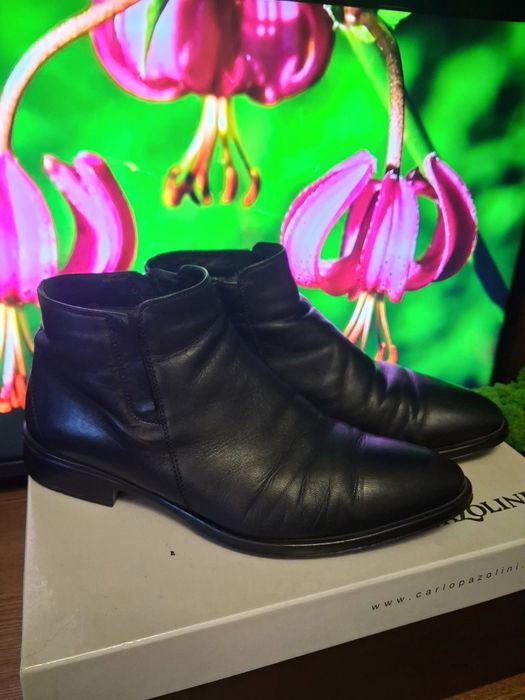 Італійські шкіряні черевики Carlo Pazolini 40 розмір