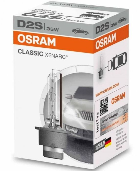 D2S OSRAM Xenarc Classic XENON Żarówki Xenony Żarniki Sklep Warszawa