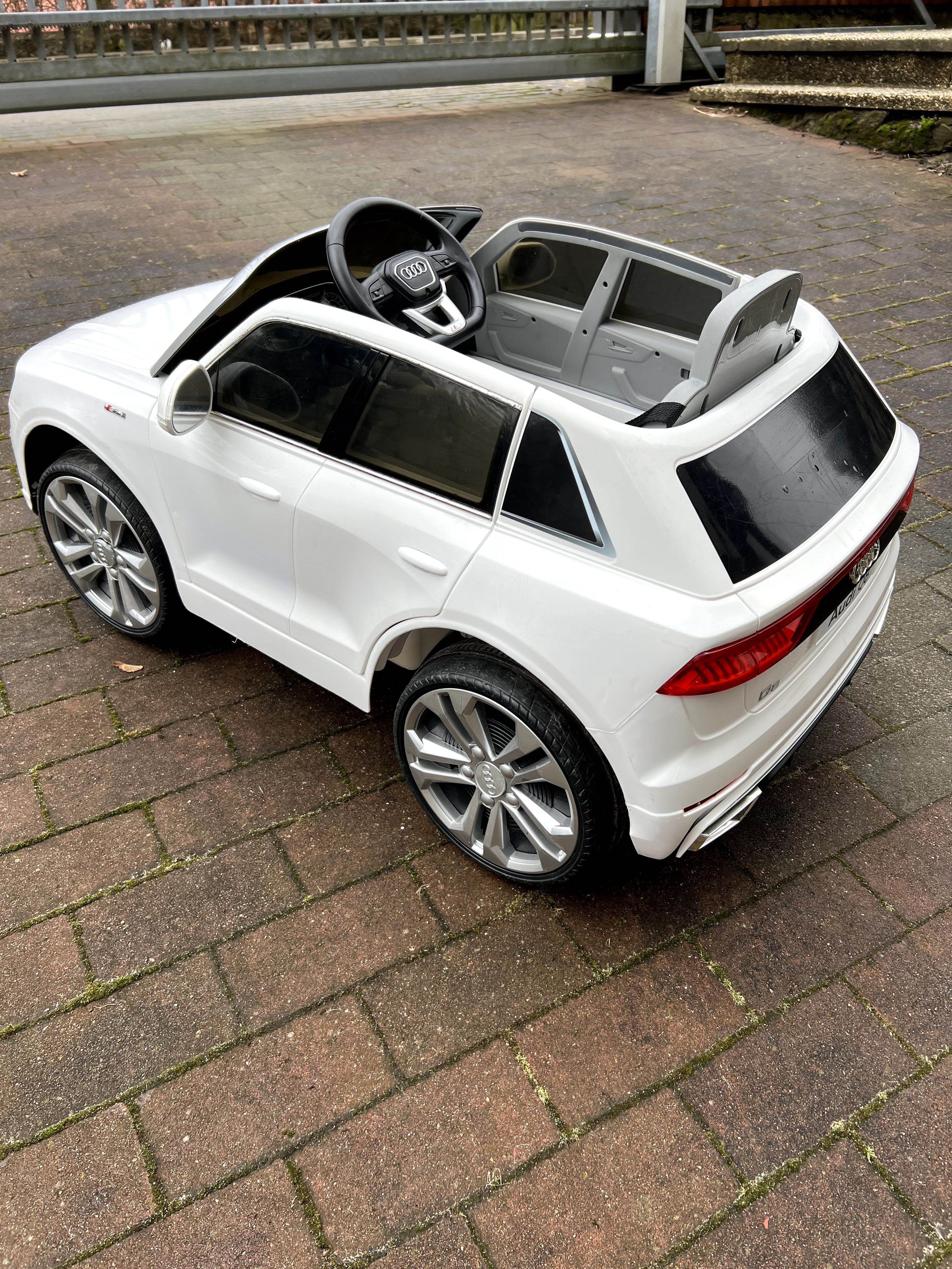 Audi Q8 Autko elektryczne dla Dzieci Białe