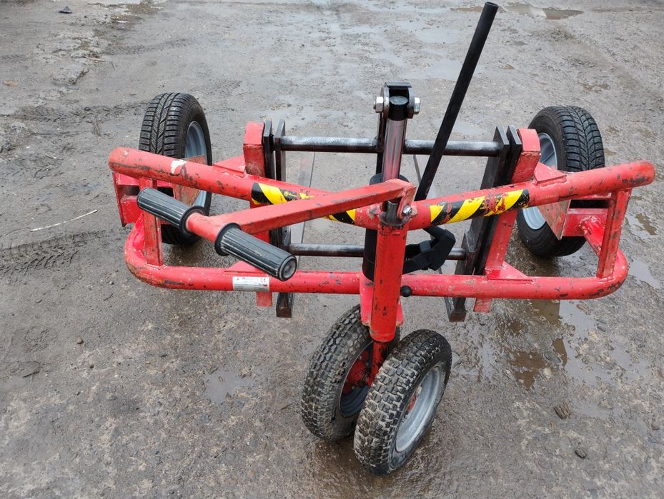 Wózek brukarski oryginalny budowlany 1500 kg