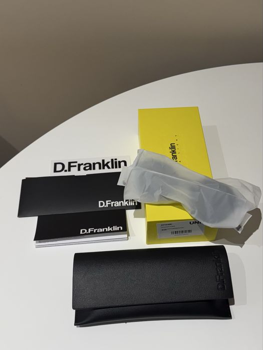 Nowe okulary przeciwsłoneczne D.Franklin damskie męskie + etui